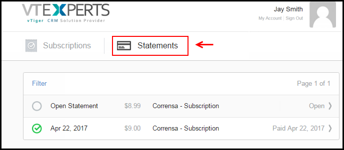 corrensa-statements